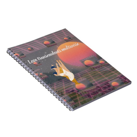 Liefde overstijgt multiversum notitieboek (Rechterzijde)