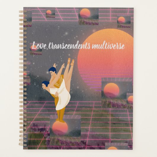 Liefde overstijgt multiversum planner (Voorkant)