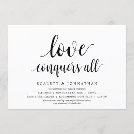 Liefde overwint alles, Huwelijk datum wijzigen kaa Kaart