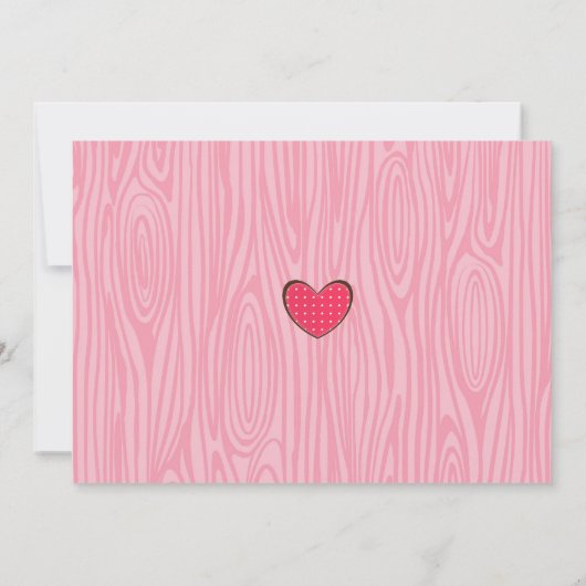 Liefde Owl op de takuitnodiging Kaart (Achterkant)