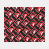 Liefde paarden. Ik hou van paarden Fleece Deken (Voorkant (Horizontaal))