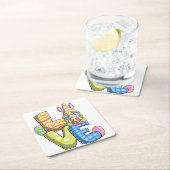 Liefde, paasdecoratie kartonnen onderzetters (Insitu)