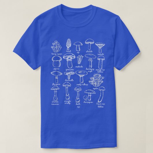 Liefde paddenstoelen t-shirt (Design voorkant)