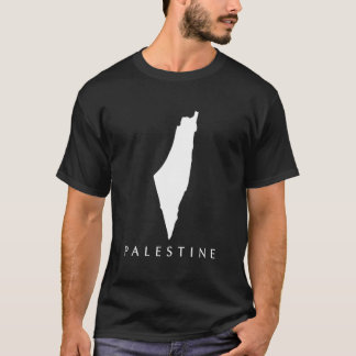 Liefde Palestina Kaart T-shirt