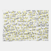 Liefde Palms Zomer Theedoek (Horizontaal)