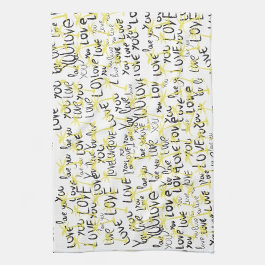 Liefde Palms Zomer Theedoek (Verticaal)
