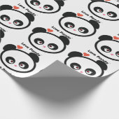 Liefde Panda® Cadeaupapier (Hoek)
