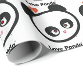 Liefde Panda® Cadeaupapier (Rol Hoek)