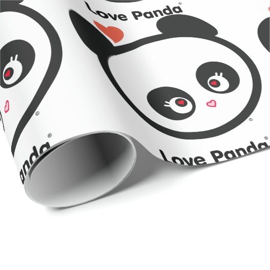 Liefde Panda® Cadeaupapier (Rol Hoek)
