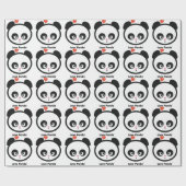 Liefde Panda® Cadeaupapier (Vlak)