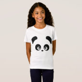 Liefde Panda® Kinder kleding T-shirt (Voorkant volledig)