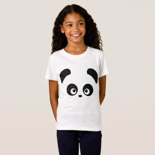 Liefde Panda® Kinder kleding T-shirt (Voorkant volledig)