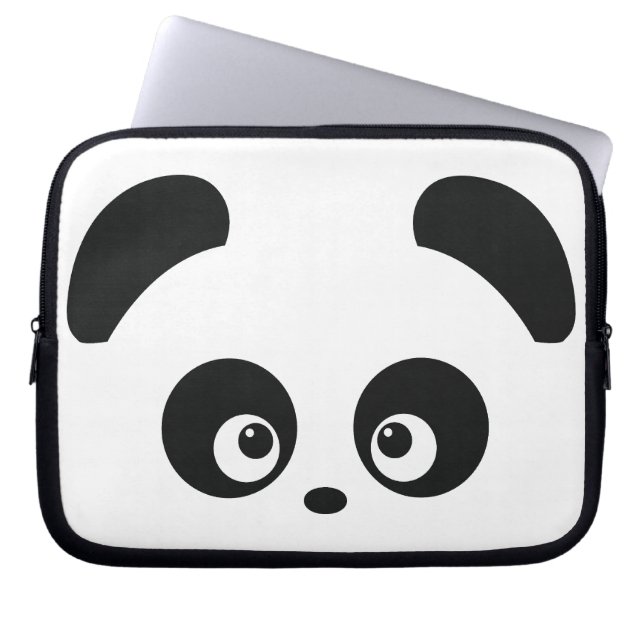 Liefde Panda®-laptophoes Laptop Sleeve (Voorkant)