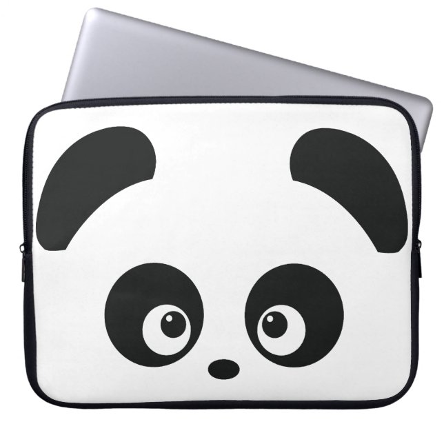 Liefde Panda®-laptophoes Laptop Sleeve (Voorkant)