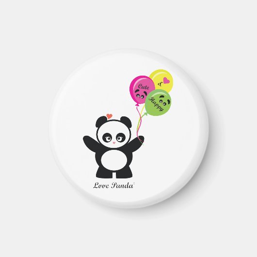 Liefde Panda® Magneet (Voorkant)