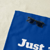 Liefde Panda's en Ramen (witte tekst) Strandlaken (In situ)