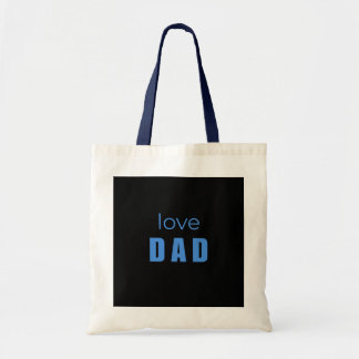 Liefde Papa Baby Jongen boodschappentas Tote Bag