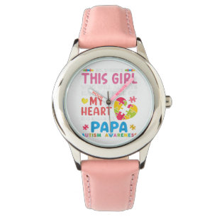 Liefde Papa Kind Bekijk de bruiddag cadeautjes voo Horloge