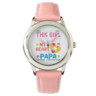 Liefde Papa Kind Bekijk de bruiddag cadeautjes voo Horloge