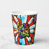 Liefde Papieren Bekers (Voorkant)