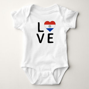 Liefde - Paraguay Flag Romper