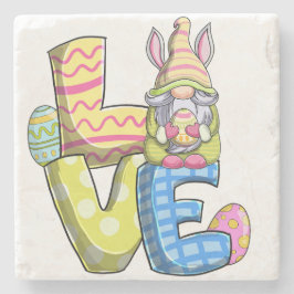 Liefde, Pasen decoratie Stenen Onderzetter