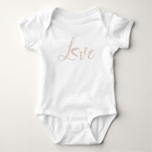 Liefde Pastel Beige Hart Baby Bodysuit