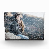 Liefde patroonbekleding fotoblokken (Voorkant)