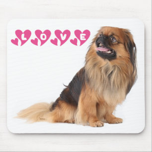 Liefde Pekingese Puppy Hond Muismat
