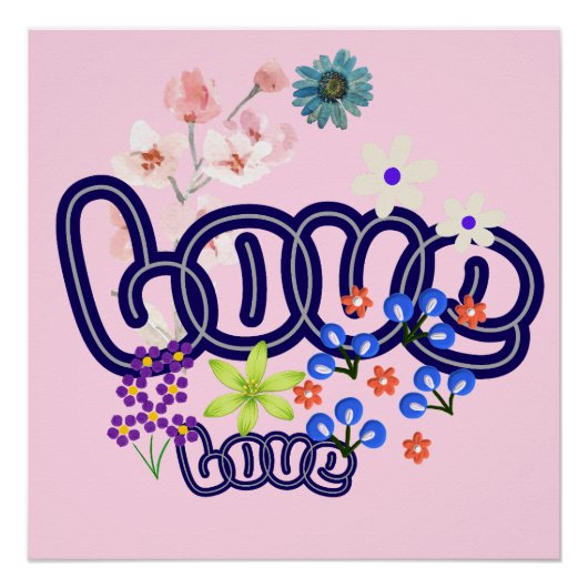 liefde perfect poster (Voorkant)