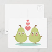 Liefde, perfecte Huwelijkscadeaus, Jubileum Briefkaart (Voorkant / Achterkant)