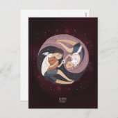 LIEFDE perfecte paar Valentijnsdag Feestdagenkaart (Voorkant / Achterkant)