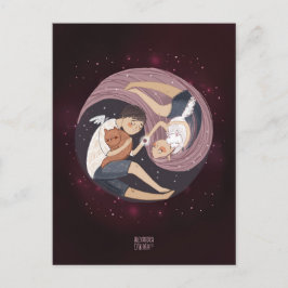 LIEFDE perfecte paar Valentijnsdag Feestdagenkaart