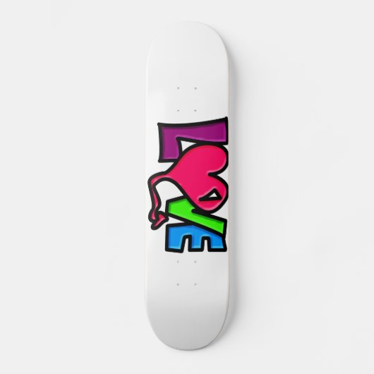 Liefde Persoonlijk Skateboard (Voorkant)
