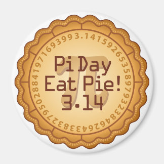Liefde Pi Dag, 14 maart? Eet TAART Magneet