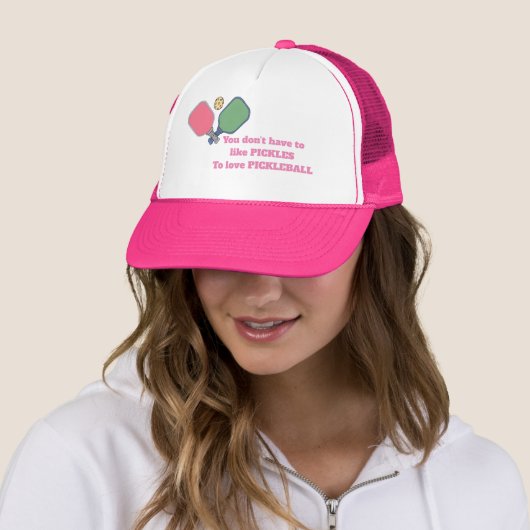 Liefde pickleball trucker pet (In situ)