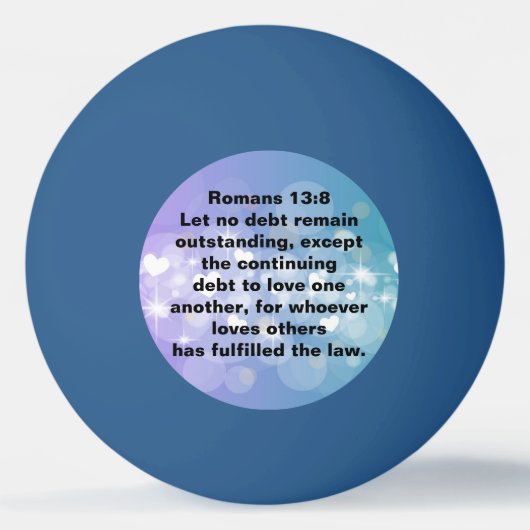 Liefde Pingpongbal (Voorkant)