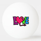 Liefde pingpongbal (Voorkant)