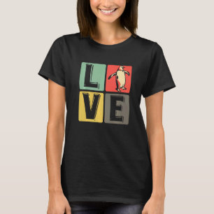 Liefde Pinguïn Leuk Dier Schattig Vogel T-shirt