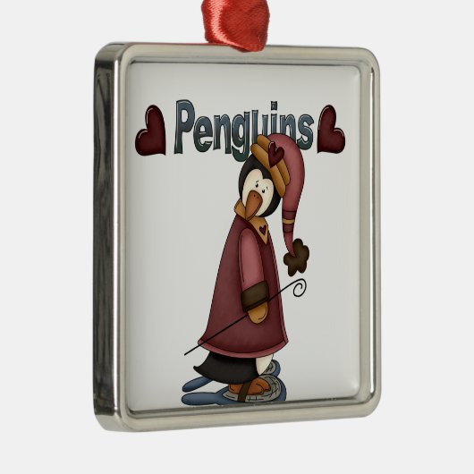 Liefde Pinguïns Keepsake Ornament (Rechts)