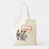 Liefde Pinguïns Tas (Achterkant)