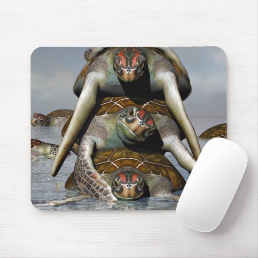 Liefde piramide muismat (Met muis)