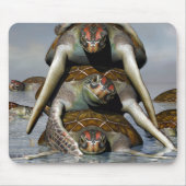 Liefde piramide muismat (Voorkant)