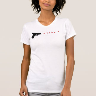 Liefde Pistool -stijl overhemd T-shirt