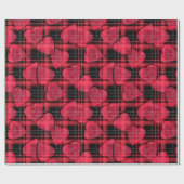 Liefde plaid cadeaupapier (Vlak)