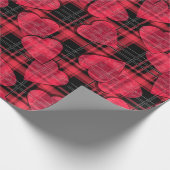 Liefde plaid cadeaupapier (Hoek)