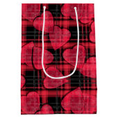 Liefde plaid medium cadeauzakje (Achterkant)