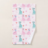 Liefde Poesjes Bad Handdoek (Handdoek)
