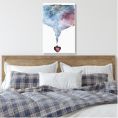 Liefde Poison Fantasy Drink Injectieflacon Passion Canvas Afdruk (Insitu (Slaapkamer))