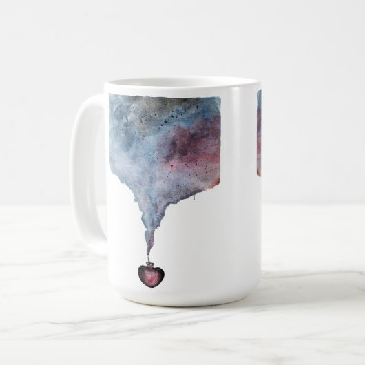 Liefde Poison Fantasy Drink Injectieflacon Passion Koffiemok (Voorkant links)